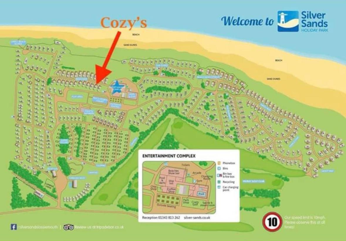 Apartament Cozy'S Caravan Hire Lossiemouth Zewnętrze zdjęcie